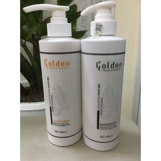 Dầu Gội Xả golden Cao cấp chống gàu hương thơm nước hoa mềm mượt dành cho da dầu 500ml
