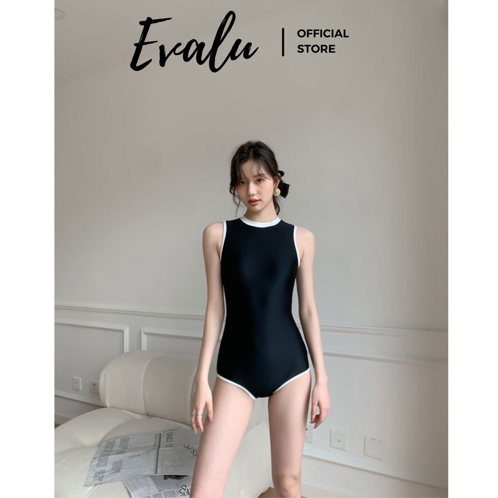 Bikini một mảnh, đồ bơi liênd thân dạng bodysuit có khoá kéo [A11]
