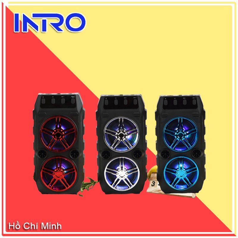 Loa karaoke hát karaoke nghe nhạc bluetooth, kết nối bluetooth loa 5.0, loa karaoke gắn thẻ nhớ, nghe đài FM