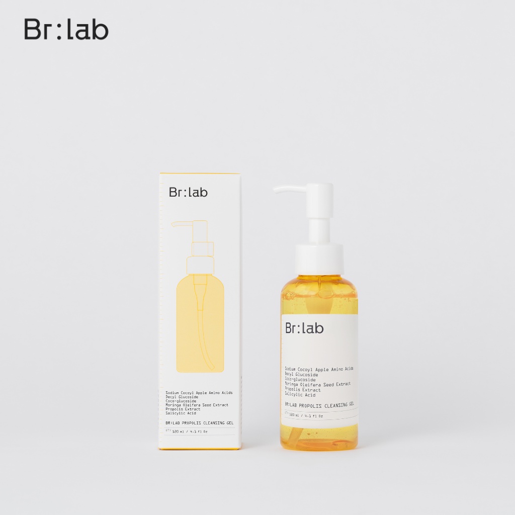 Gel Rửa Mặt Keo Ong BRLAB Hàn Quốc Sạch Sâu Dành Cho Da Dầu Mụn 120ml