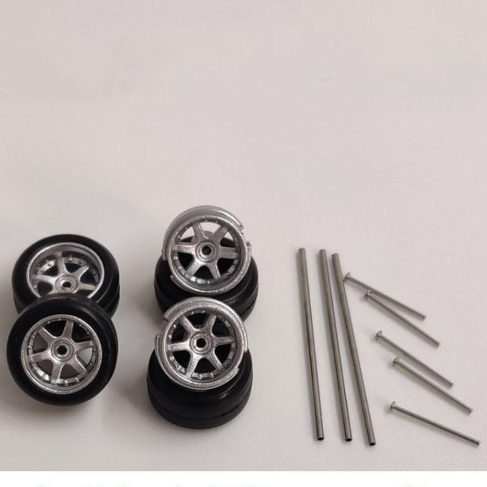 Mô Hình Bánh Xe Đua Tỉ Lệ 1 / 64 Tự Lắp Ráp Độc Đáo