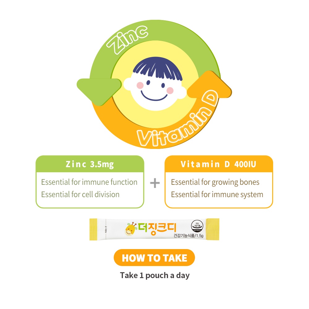 Gmpham The ZincD-Zinc Và Vitamin D Cho Bé