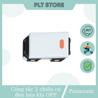 Công tắc c, 2 chiều 16a có đèn báo khi off panasonic weg5152-51swk dòng wide serie