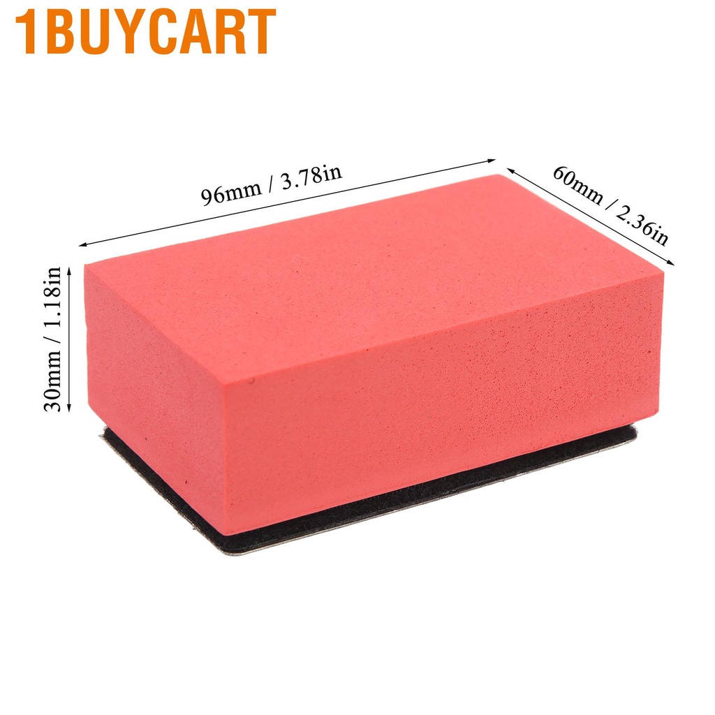 1buycart Diamond Hand Polishing Pad 120 Grit Sanding Block Tool Set Kit for Concrete Glass
