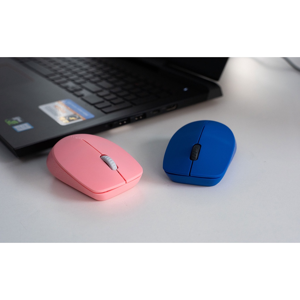 Chuột Không Dây Rapoo M100 Silent Yên Lặng Dual USB/Bluetooth Multi-Mode Wireless - Hàng Chính Hãng Bảo Hành 2 Năm