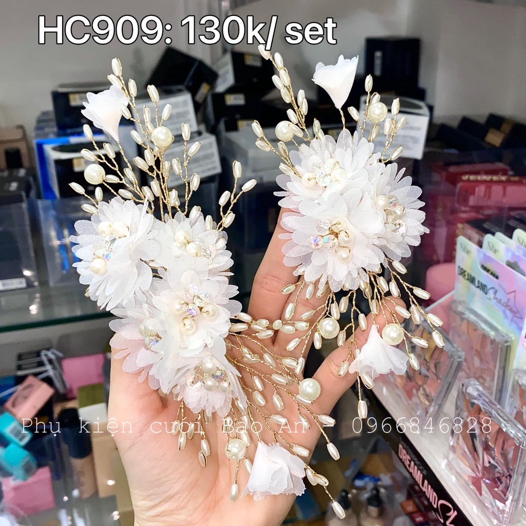 Cài tóc cô dâu HC909 (1 cặp)