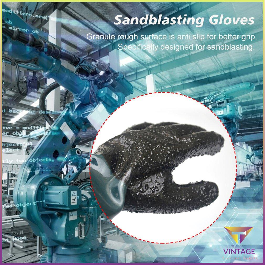 Găng tay phun cát 60Cm cho bảo hộ lao động chống trượt Sandblaster