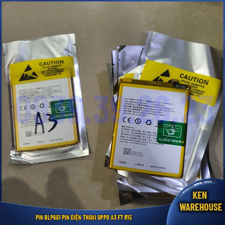 Pin BLP661 Pin Điện Thoại Oppo A3 F7 R15 - KEN warehouse