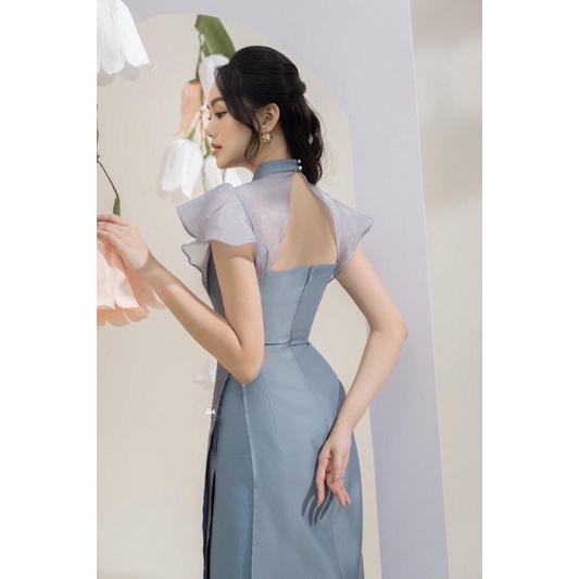 Áo dài JM dressdesign kèm vấn đầu