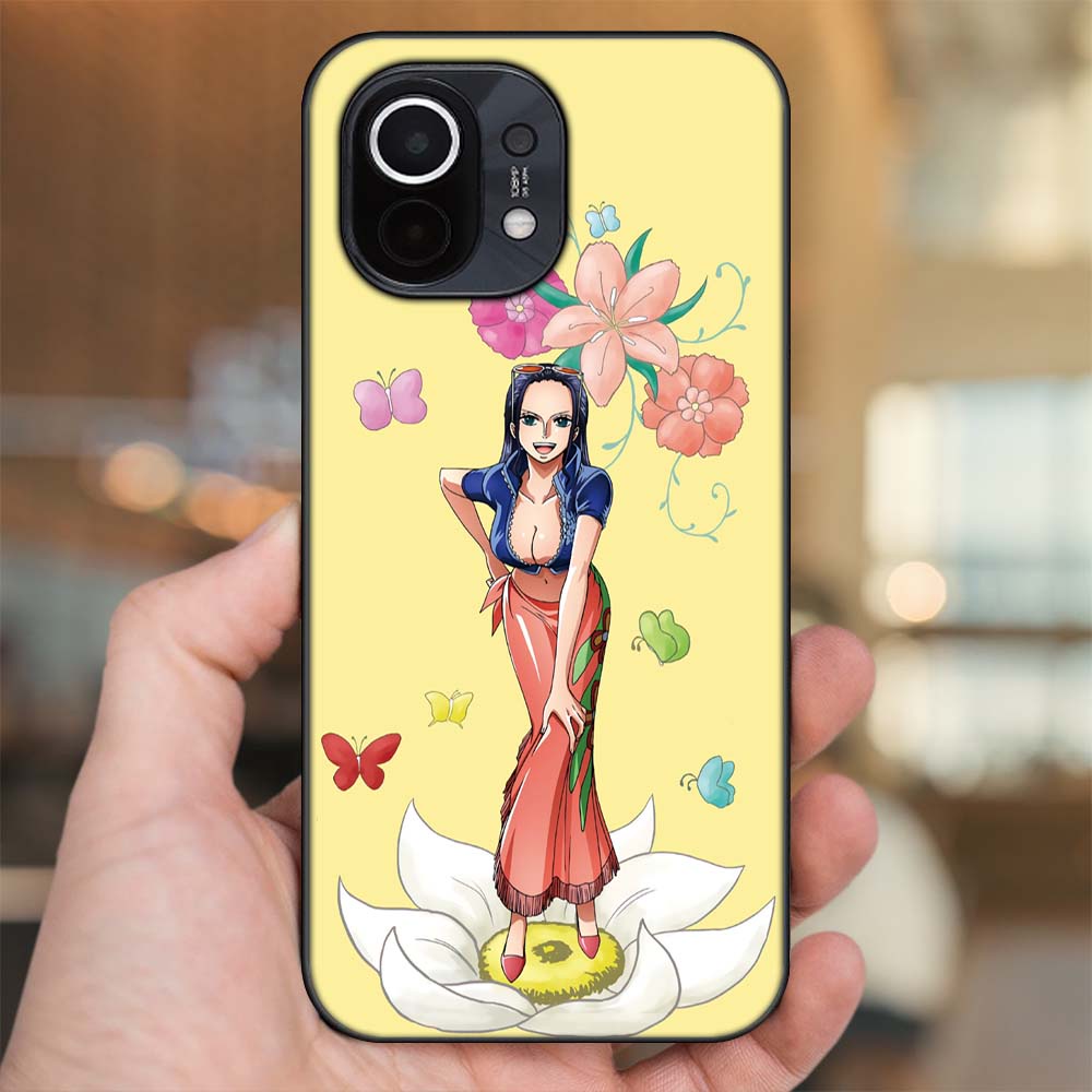 Ốp lưng Xiaomi Mi 11 viền đen in hình Nico Robin One Piece Đảo Hải Tặc