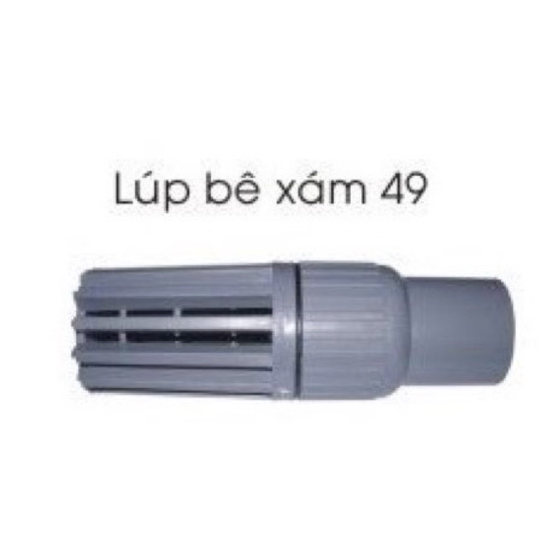 Lúp Bê 21, 27, 34, 42, 49, 60 xám nhựa PVC - Covipha