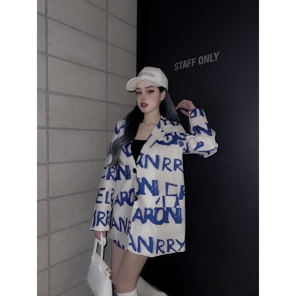 Áo blazer chữ 2 lớp