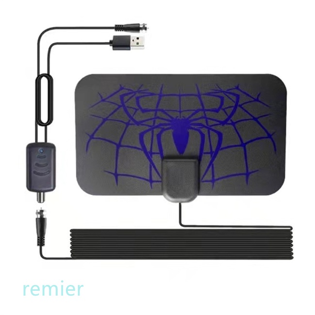 Ăng Ten Hdtv Kỹ Thuật Số Khuếch Đại Tín Hiệu Có Thể Tháo Rời Hd Kênh Nhện