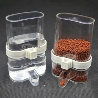 Cóng nhựa cho chim cóng ăn uống tự động cho chim 1 chiếc mica số 1, 2, 3