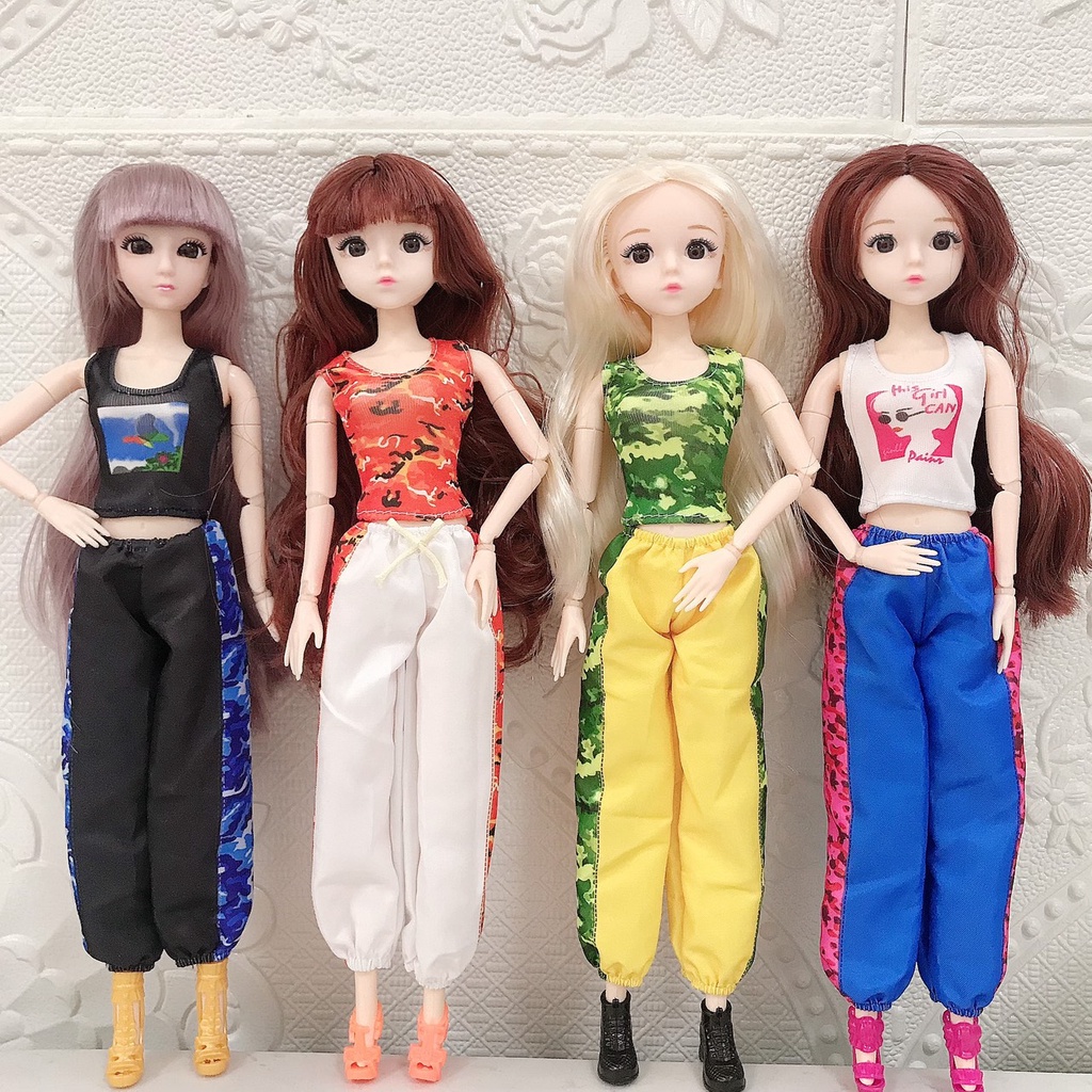 Bộ đồ búp bê Barbie trang phục thể thao