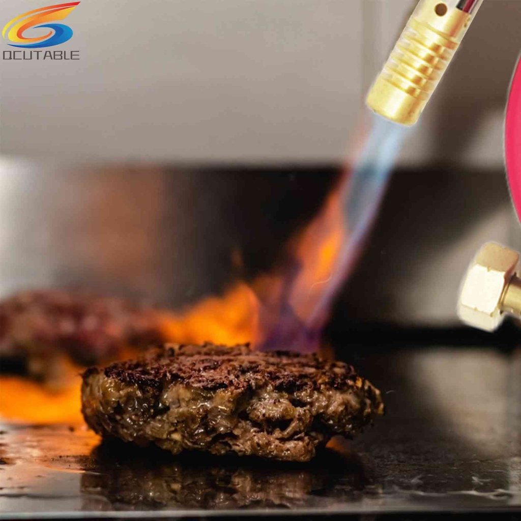 Đèn Khò Bằng Đồng Kèm Ống Cao Su 1.6m LPG Chuyên Dụng Cho Nướng BBQ