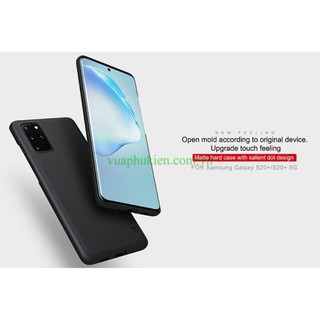 Ốp lưng nillkin samsung S20/S20 plus/S20 ultra nhựa cứng sần chống bám vân tay.