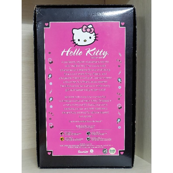 Búp bê barbie Hello Kitty