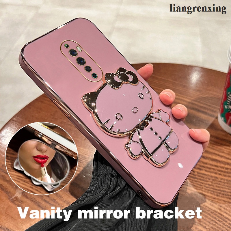 ốp lưng  OPPO reno 2F reno2 F reno 2 F reno 2 Ốp Điện Thoại Silicon Mềm Mạ Điện Chống Sốc Ddktm01 Cho OPPO reno 2F reno2 F reno 2 F reno 2 viền vuông cute