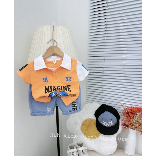 MIAGINE92 Bộ cho bé trai mã 76090