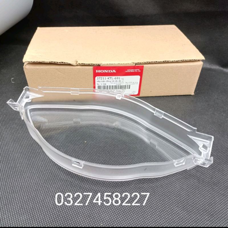 Mặt kính nhựa đồng hồ xe WAVE A, RS, S100, RSX zin Honda
