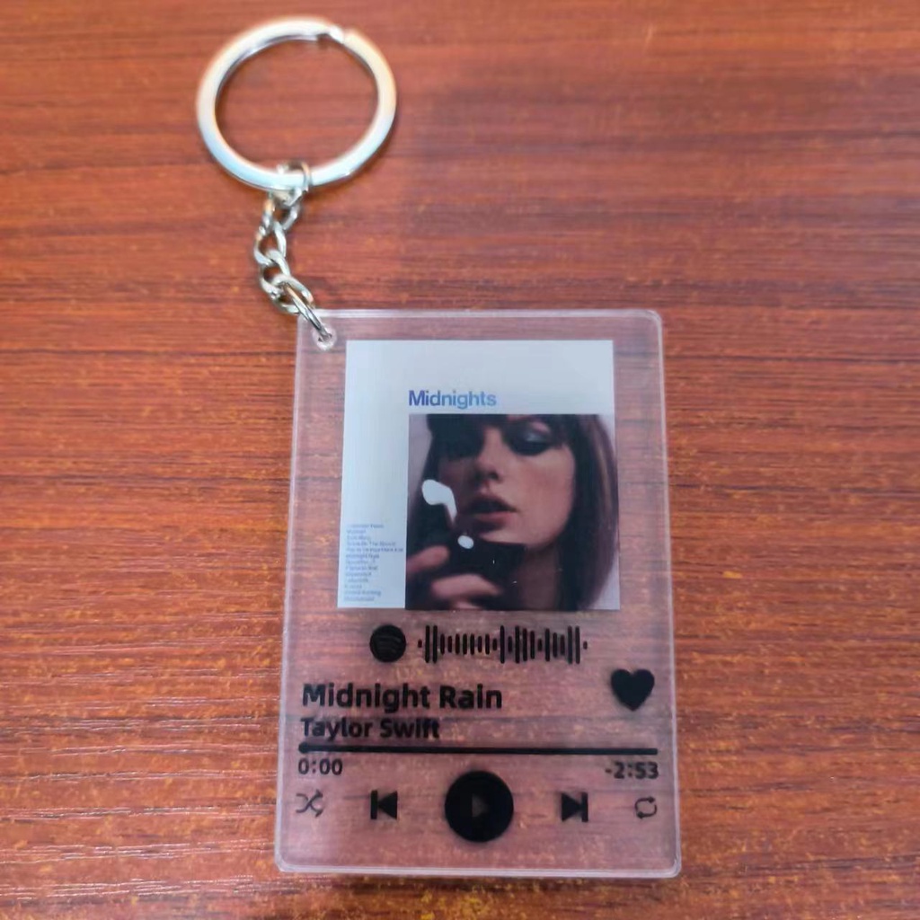 Taylor Móc Khóa Hình Lá Liễu Nửa Đêm Cho Người Yêu Không Sợ Hãi Taylor swift keychain Midnights Lover Fearless Evermore Willow speak now key chain