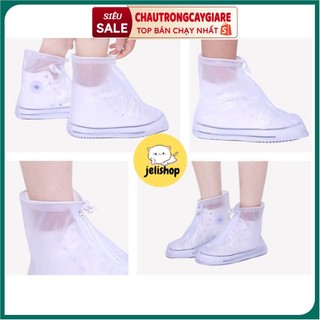 Bọc đi mưa cho giày dạng ủng, để chống trơn trượt, Túi bọc giày chống mưa ướt tiện lợi