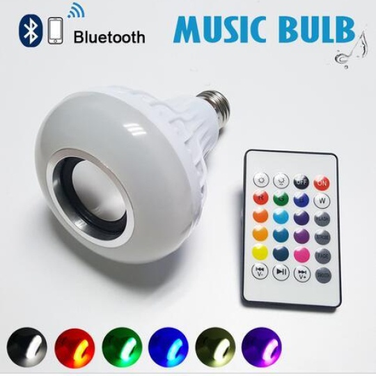Bóng đèn led đổi màu có bluetooth remote