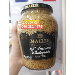 Mù tạt nguyên hạt Maille - Maille mustard old style 845gr