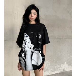 Áo thun tay lỡ the girl gonz