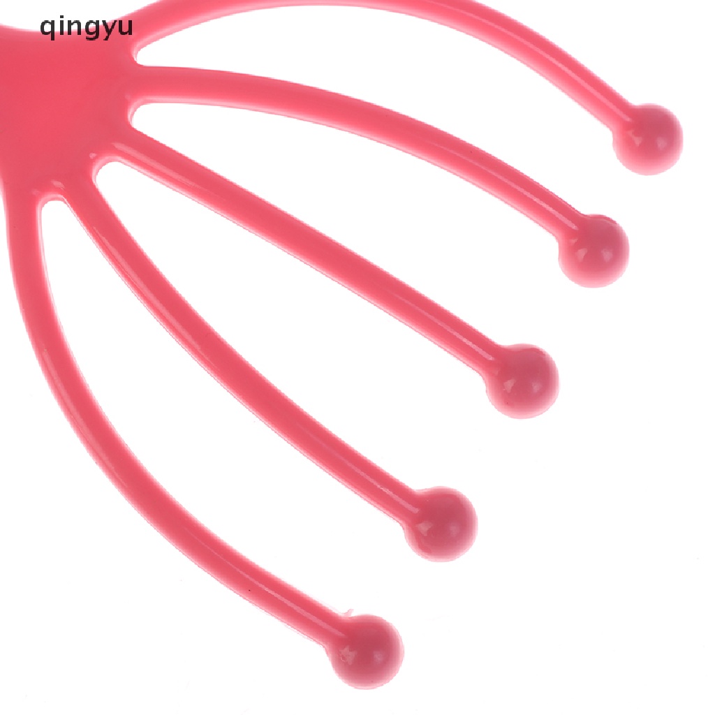 Qingyu Rake Dụng Cụ Massage Đầu Thư Giãn Năm Ngón