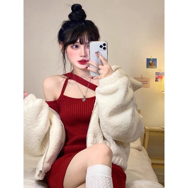 Đầm Body Ôm Tay Dài Kèm Ảnh Thật TT05