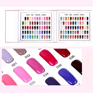 Sổ Móng Mẩu | 120 Móng Trưng Bày Màu Sơn Móng Tay