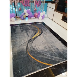 Thảm trải sàn phòng khách kích thước lớn kiểu Bắc Âu hiện đại, thảm trải sàn chất liệu lông cừu cao cấp dày dặn