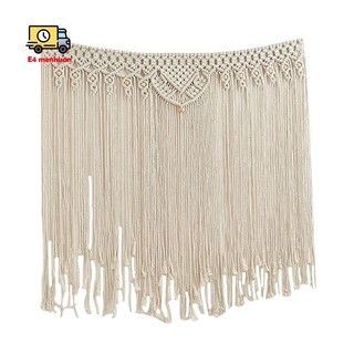 Thảm Dệt Sợi Cotton Handmade Treo Tường Trang Trí Phong Cách Boho