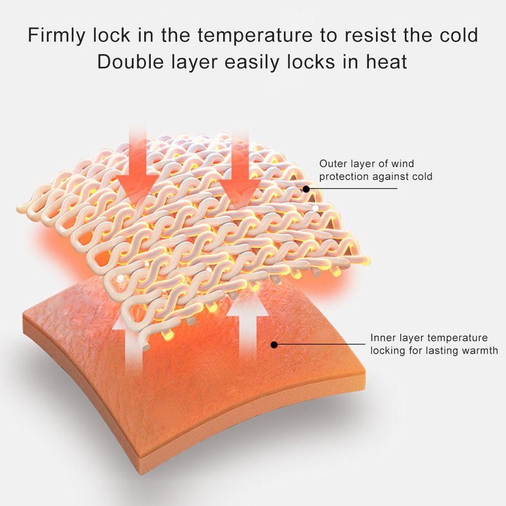 SUSANS Chụp Tai Hai Lớp Giữ Ấm Mùa Đông Khi Trượt Tuyết