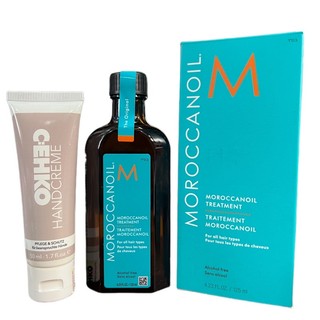 Combo Tinh dầu Moroccanoil dưỡng tóc 125ml và Kem dưỡng da tay 75ml
