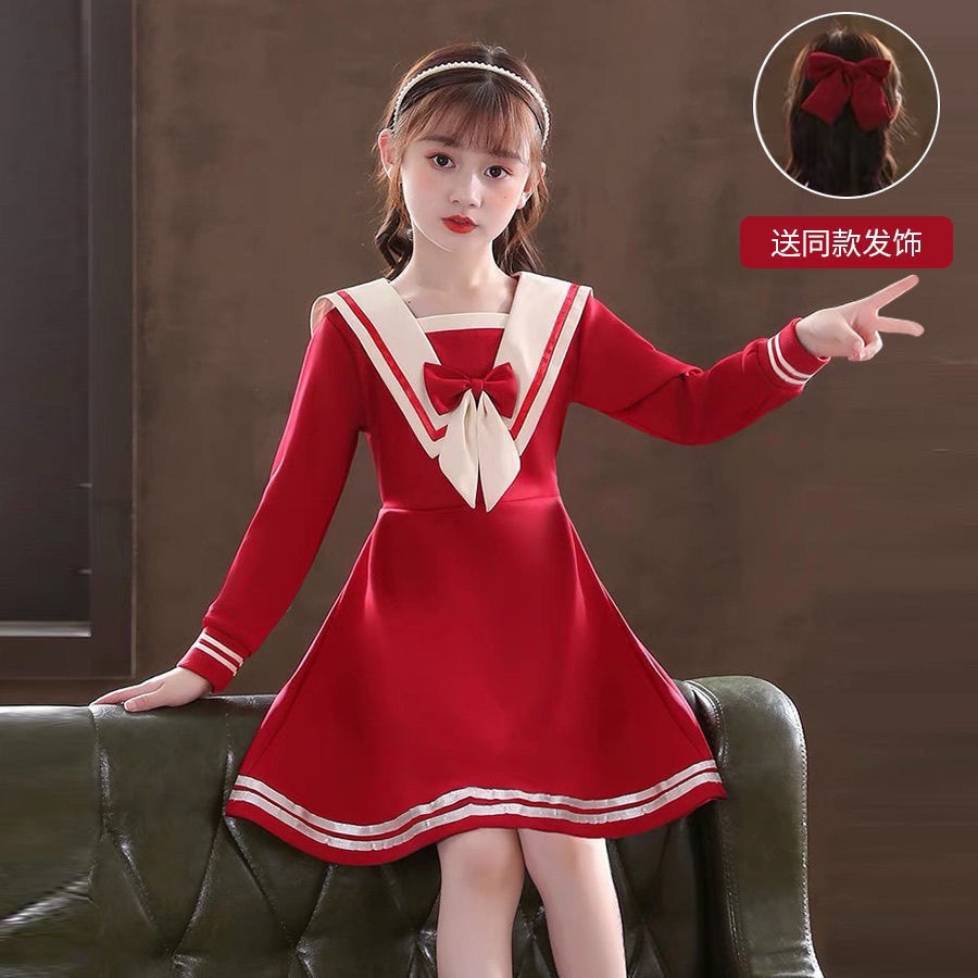 Đầm Công Chúa Lolita Phong Cách Phương Tây Thời Trang Thu Đông Mới Cho Bé Gái