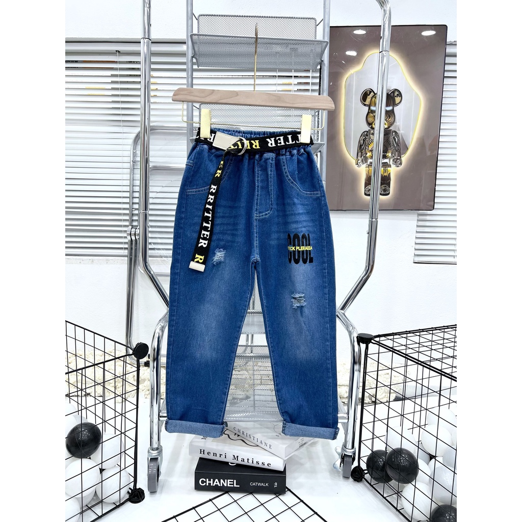 Quần Bò sz Đại bé trai 35_45kg dài 75-85cm