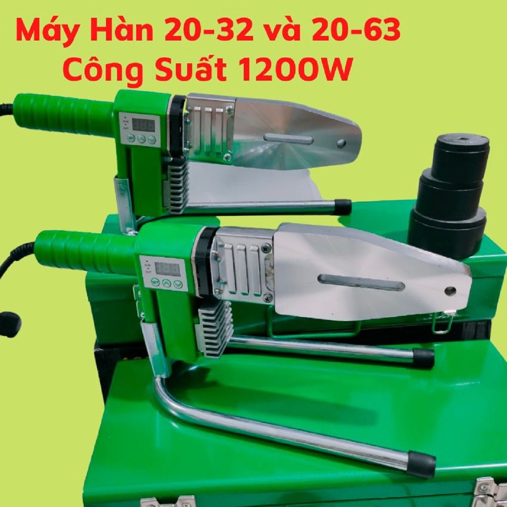 Máy hàn ống nhiệt PPR-20-32 và 20-63-Máy hàn ống nhựa công suất 1200w