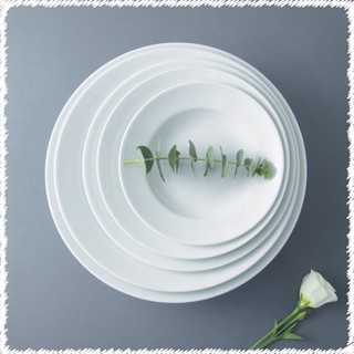 Đĩa sâu sứ long phương - đĩa sâu lòng đĩa súp