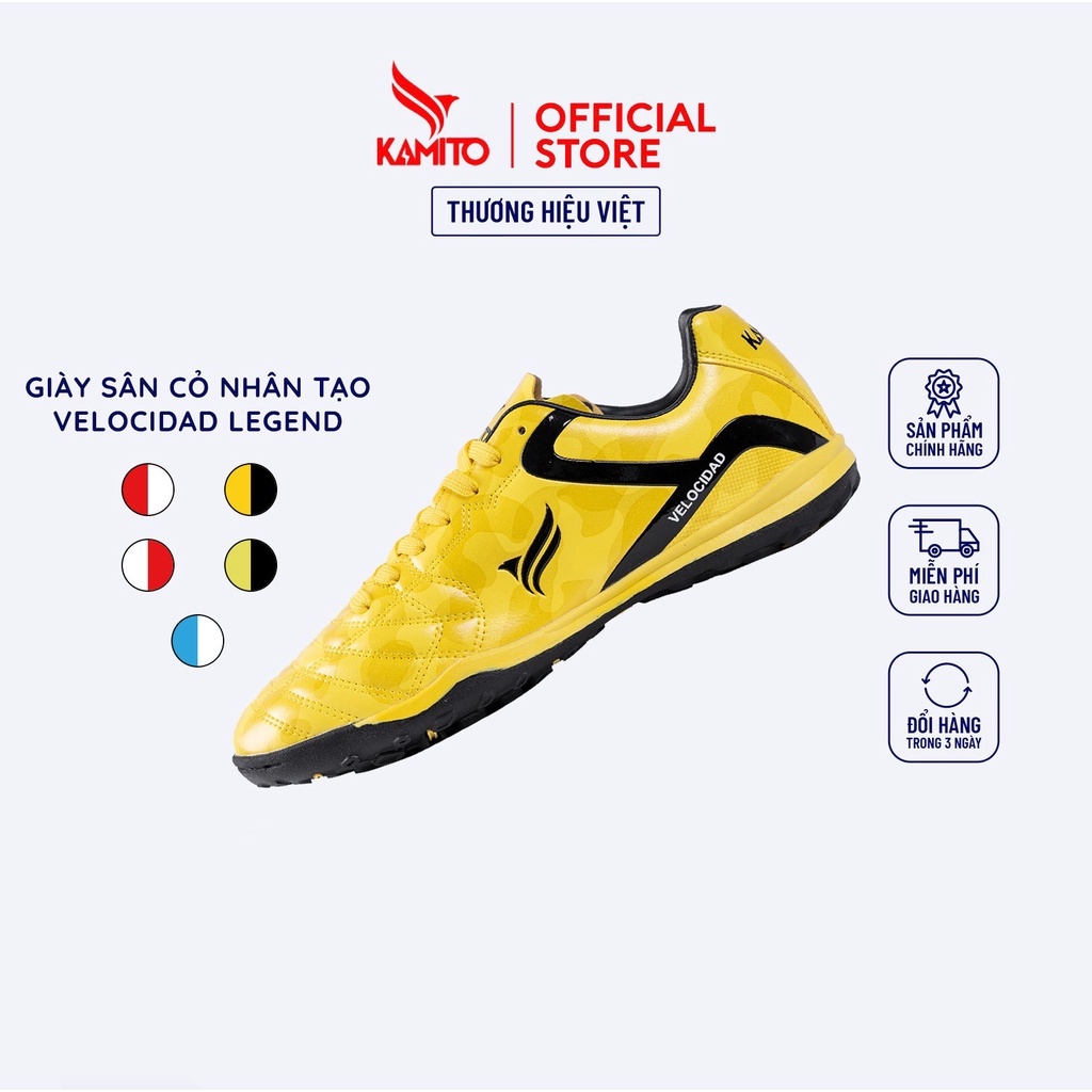 Giày Đá Bóng Sân Cỏ Nhân Tạo VELOCIDAD LEGEND VớiPhong Cách Nhanh Nhẹn Thanh Thoát Vẫn Chuẩn Form