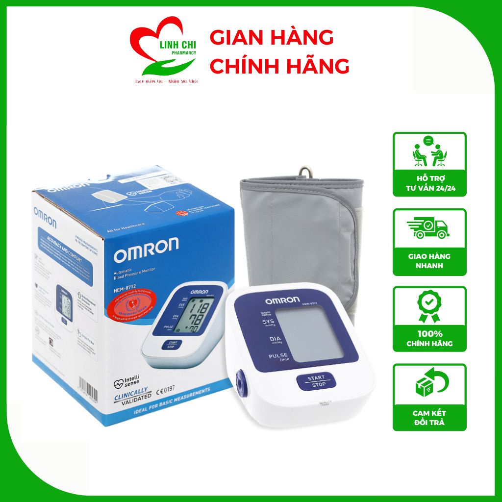 Máy đo huyết áp omron hem 8712