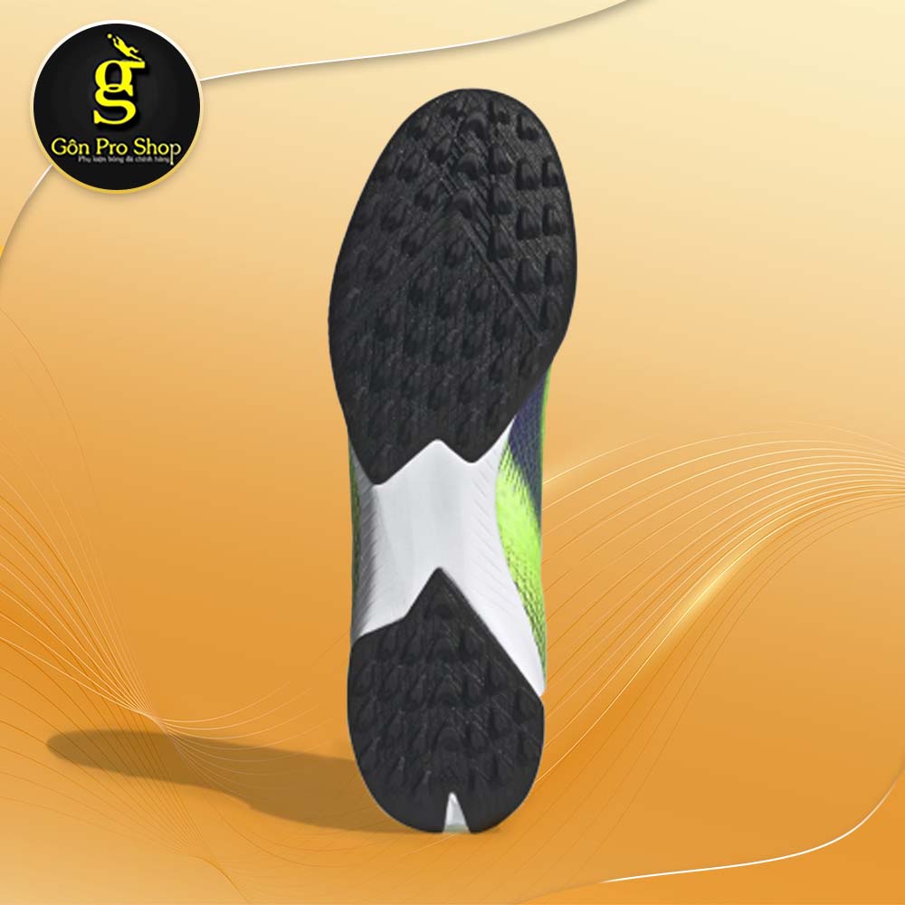 GIÀY BÓNG ĐÁ CHÍNH HÃNG - X GHOSTED.3 TF J XANH CHUỐI - GIÀY BÓNG ĐÁ SÂN CỎ NHÂN TẠO