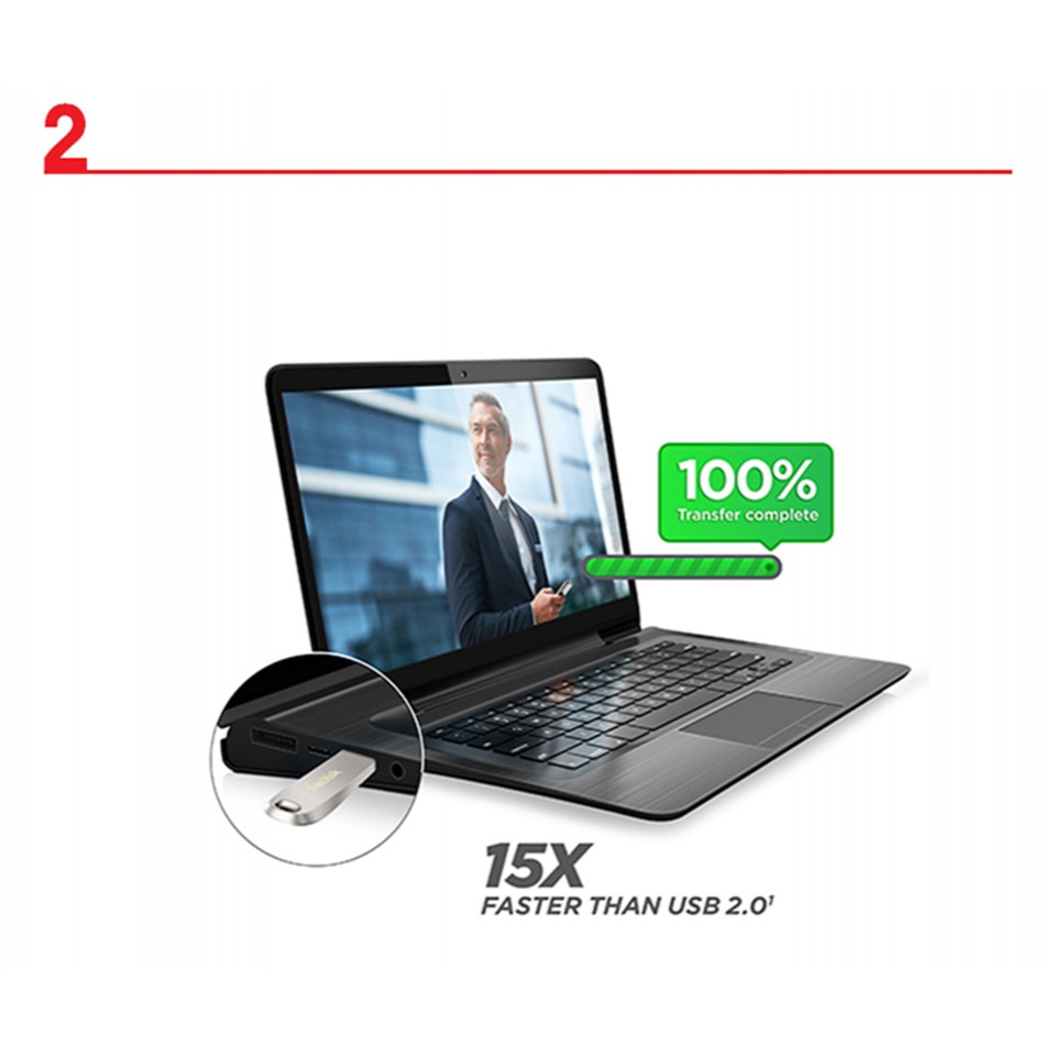 USB 32Gb 3.1 CZ74 150M/s SanDisk Ultra Luxe