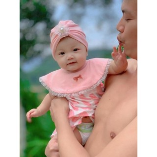 Mũ turban cho bé gái