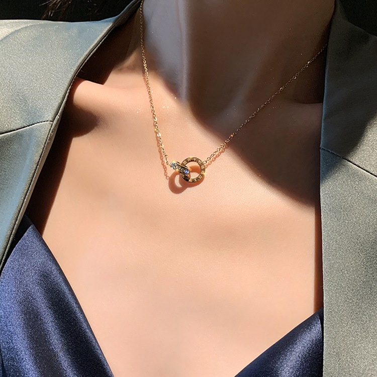 Dây chuyền nữ CDE Sweet Love Necklace Rose Gold CDE6003RG