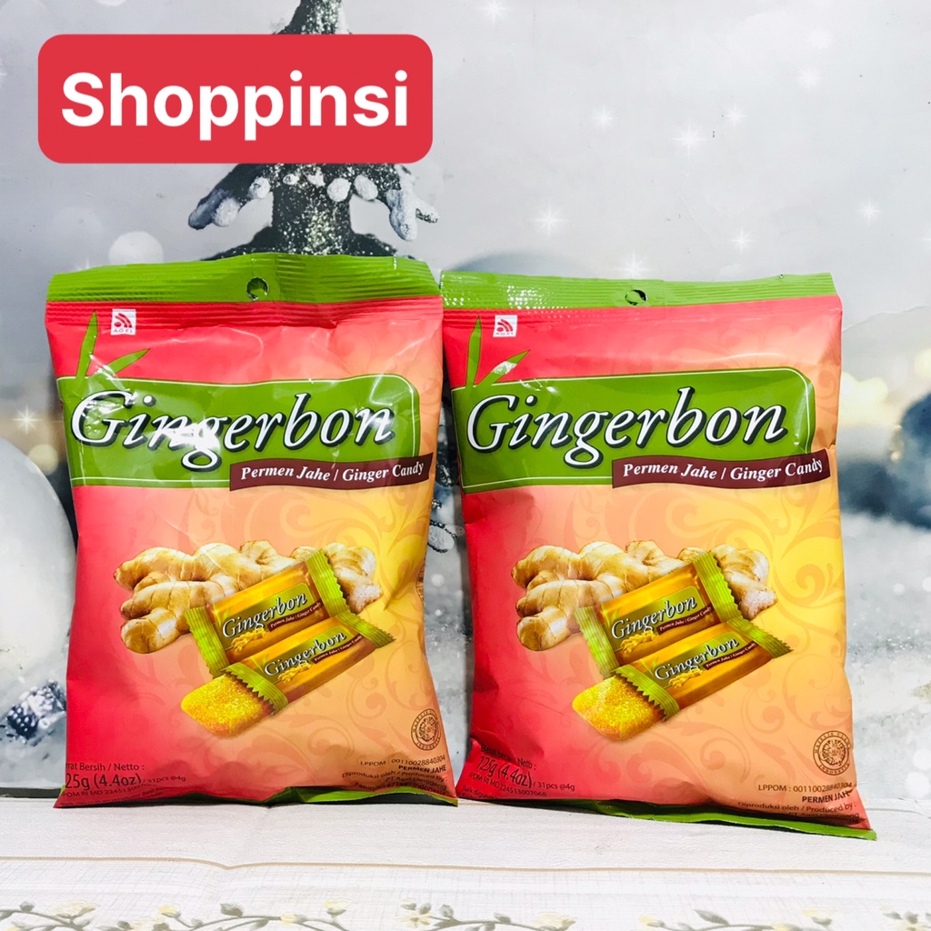 KẸO GỪNG GINGERBON 125g