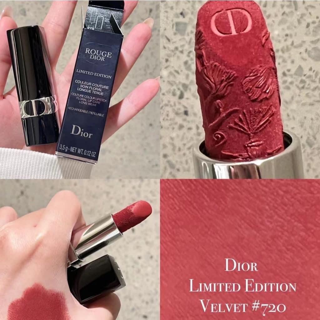 Son Dior Rouge full size, bản Limited, Velvet, Matte siêu Sang chảnh 720 - 314