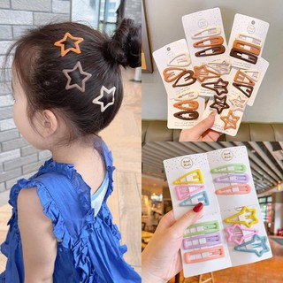 Set 3/4 bb kẹp tóc nhiều màu đáng yêu cho nữ